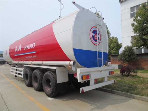 50000 liters 3 axle oil tank transport semi trailer we export to AA Rano