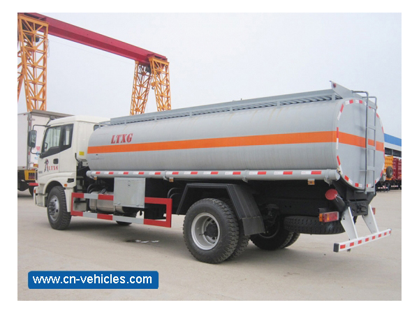 FOTON Auman 15000 Liter Diesel Oil Transporter Capacity Fuel Tanker Truck