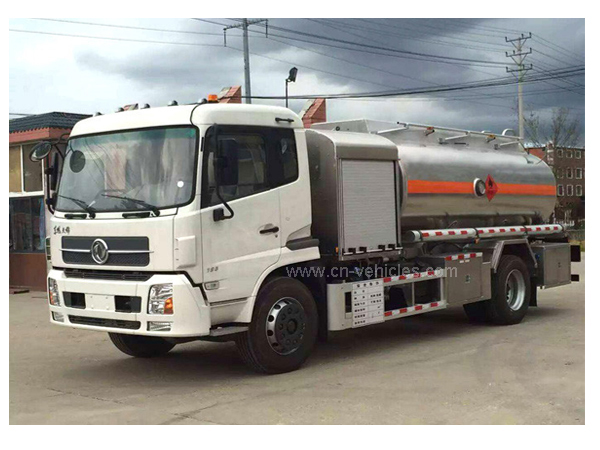 8 Tons 10cbm Dongfeng DFAC Fuel Delivery Tank Truck For Helicopter Aviation