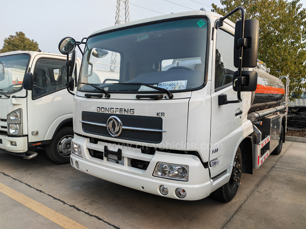 Dongfeng KR 15m3 Fuel Tanker Truck 6 Wheel Edible Oil Tanker 15000L Petrol Gasoline Tank Delivery Truck Aluminum Alloy