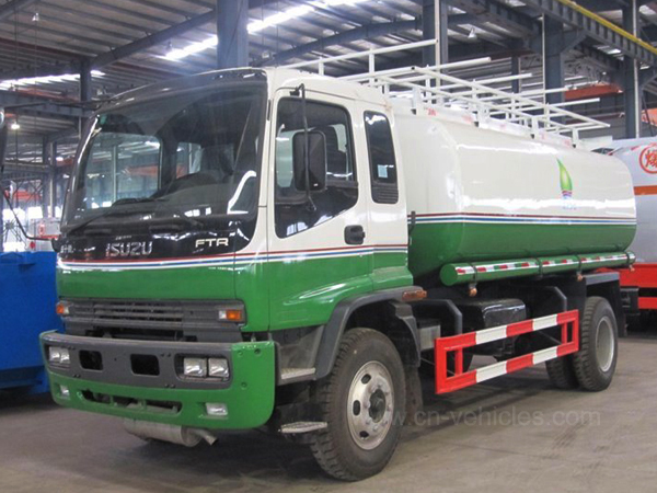 Isuzu 4X2 10000liters 15000liters Stainless Steel Aluminum Alloy Liquid Tank Truck Oil Delivery Truck
