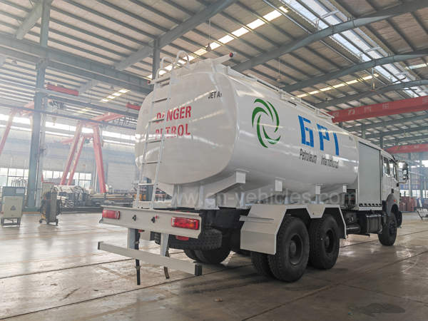 North Benz Beiben 6 wheelers aircraft refueling trucks 5000Liters Aviation kerosene with fuel dispenser truck