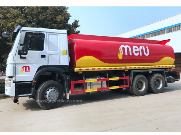 HOWO 25000 liters heavy fuel oil truck tanker fuel tank truck
