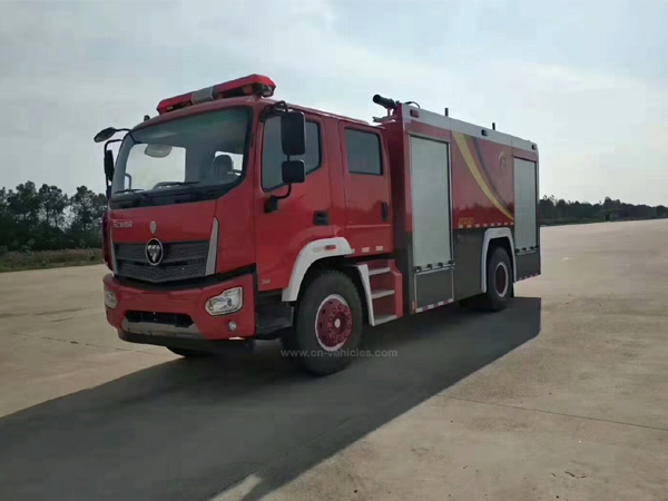 Foton 11000 Liters Foam Fire Vehicles With Soncap