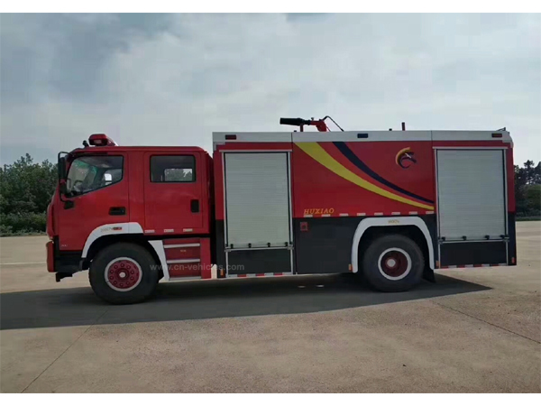 Foton 11000 Liters Foam Fire Vehicles With Soncap
