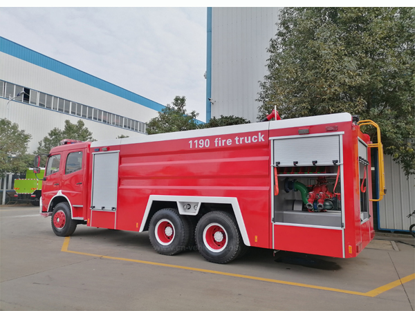 Dongfeng DFAC Double Cab LHD or RHD Cummins Engine 13000 L Water Fire Fighting Truck For Sales