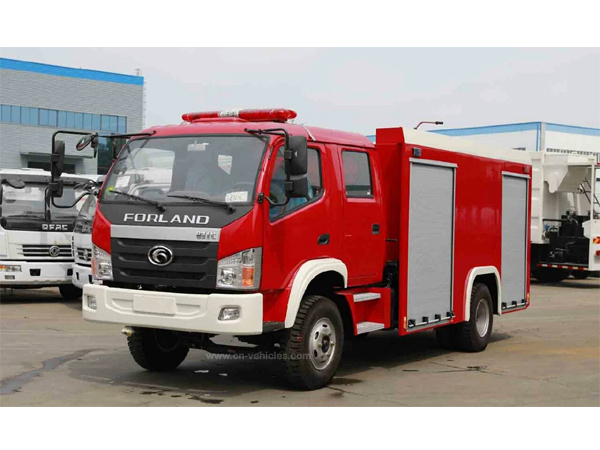 Forland Double Cab LHD or RHD 140hp 16000 Liters Foam Fire Flighting Truck For Sales