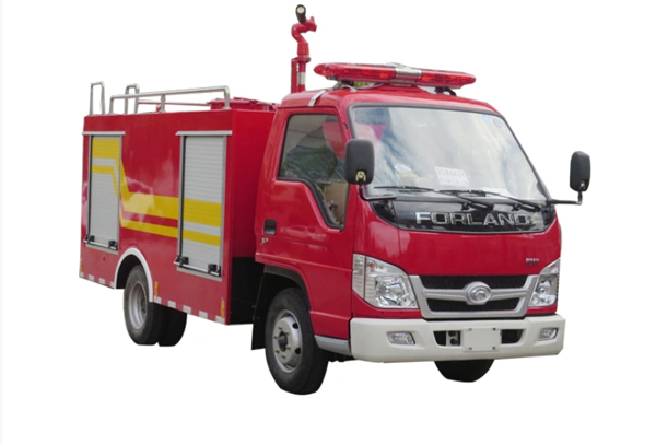 Forland 6 Wheels Diesel Engine Mini Fire Fighting Truck 