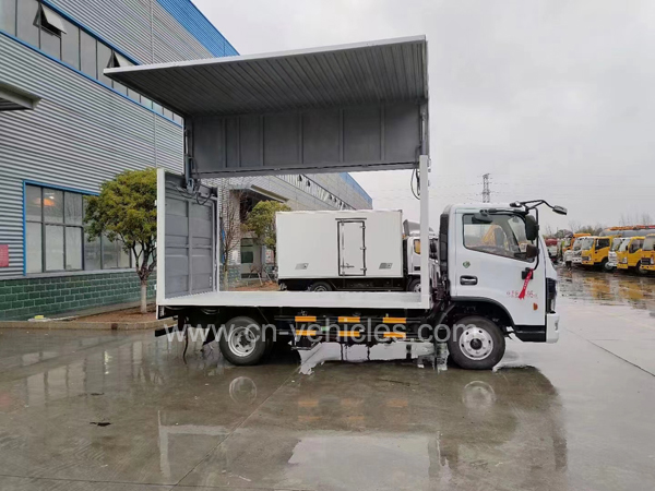 Dongfeng dfac Wingspan Truck 4X2 Van Truck Cargo Vegetable Transport Truck