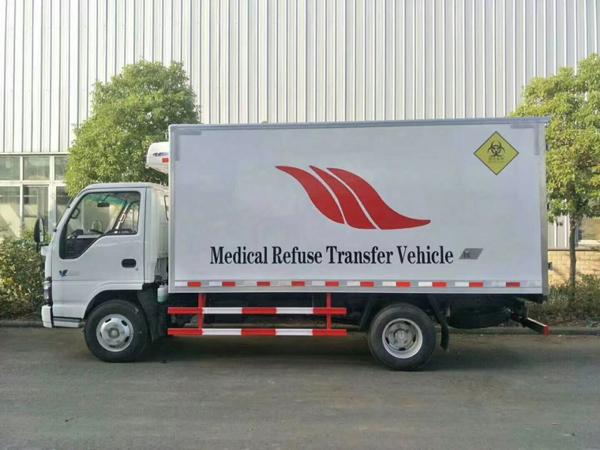  ISUZU Japan Technology THERMO KING Medical Refuse Transfer Vehicle 
