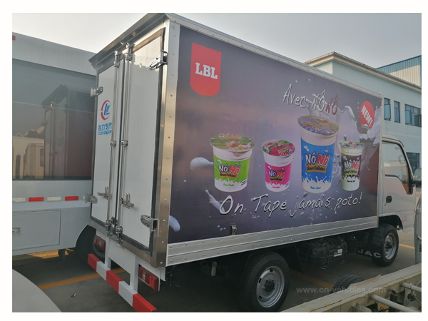JAC 3 Ton 5 Ton 10 Ton Freezer Truck Refrigerator Truck Refrigerated Truck for Transport Ice Cream