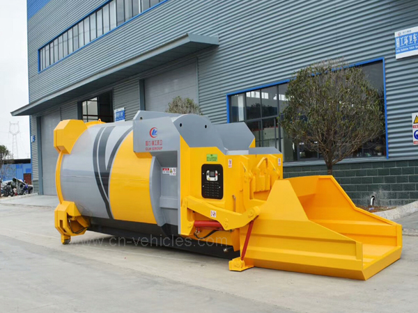 10CBM to 20CBM Garbage Collection Compactor Station for Solid Garbage Collecting & Transportation 