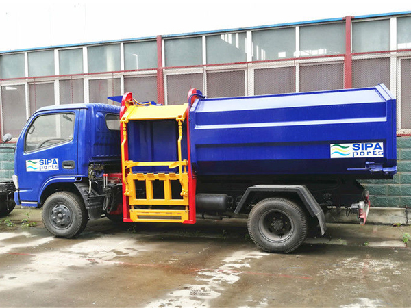 Full Automatic Rubbish Collection Truck Hydraulic Control Pick Up Garbage Truck