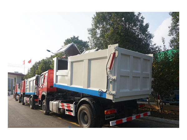 HOWO 250hp 15 Ton to 20 Ton Garbage Tipper Truck