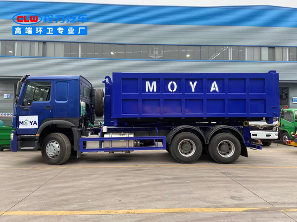 China Sinotruk Howo 6x4 Type 18tons 20tons 14tons Skip Container Garbage Truck
