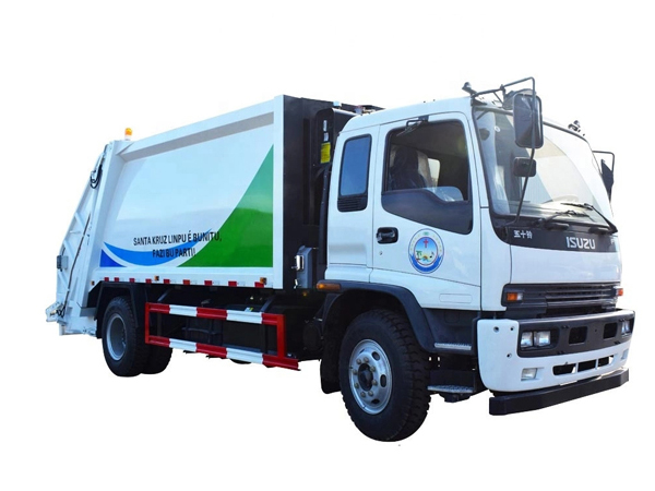 ISUZU Ftr 10m3 12m3 12ton 10ton Compactor Compressed Garbage Compactor Truck