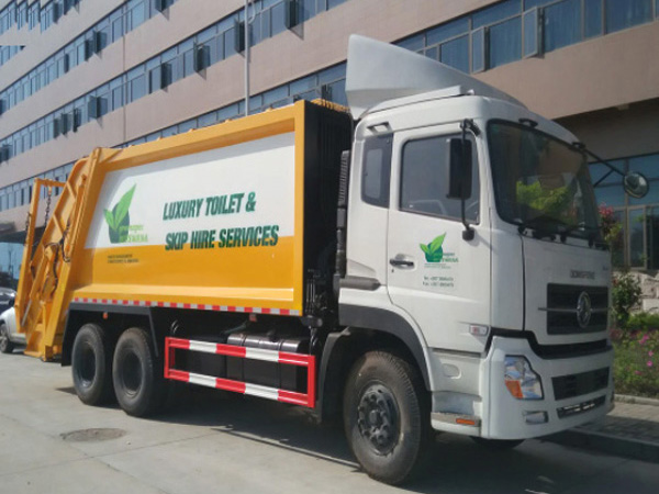DFAC 10Wheel 240hp 18m3 18000liter Garbage Compactor Truck