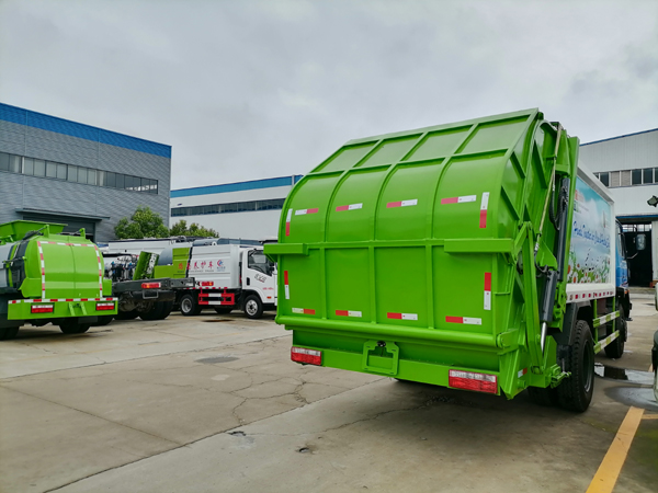 Dongfeng RHD 12CBM to 18CBM City Cleaning Garbage Compactor Compress Truck With Compression System