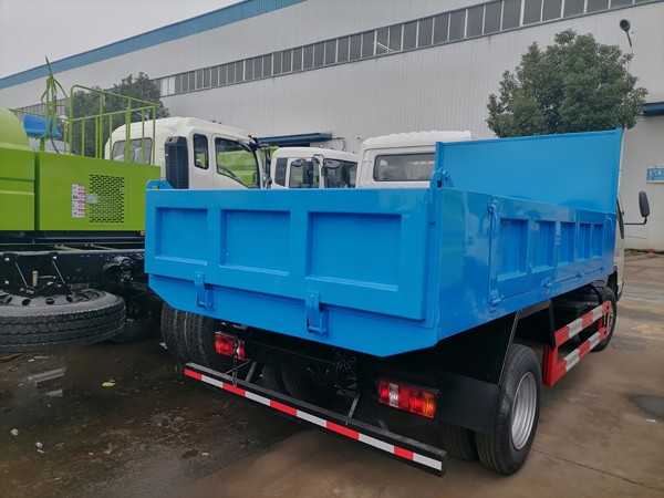 Forland 6 Wheels Construction 3-5T Light Duty Dump Garbage Tipper Truck