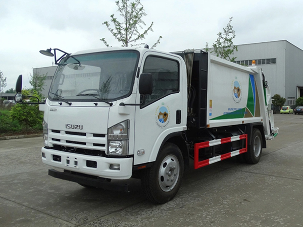 ISUZU 700P 190hp 6CBM Compactor Refuse Rubbish Waste Truck