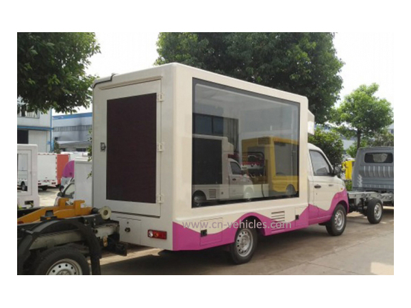 Foton 2 Side or 3 Side Mobile Advertising Screen Display Truck for Sales
