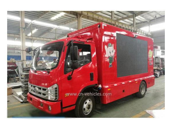 Foton Forland TV Screen Mobile Promotional Vehicle for Sales