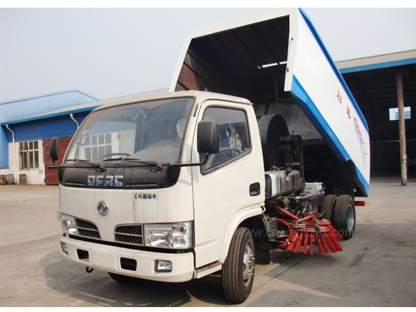 hot sale dongfeng 4m3 road sweeping vehicle,road sweeper truck