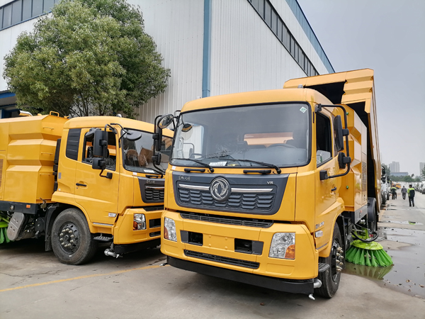 Dongfeng DFM Tianjin KR 12cbm Vacuum Cleaner Road Sweeper Truck