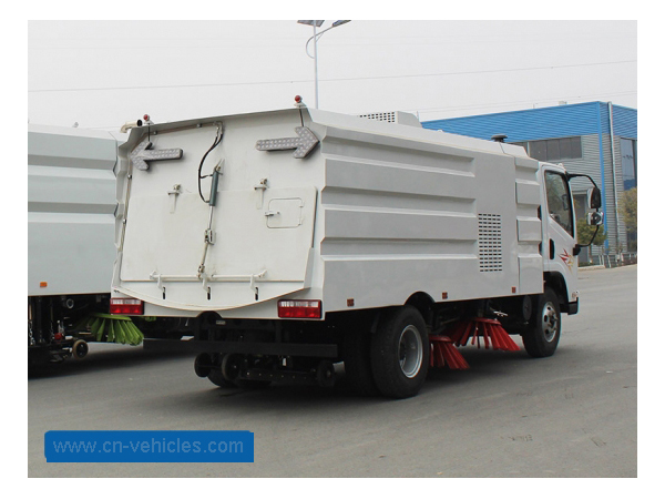 FAW RHD 8000L Road Sweeper Vacuum Cleaner Truck