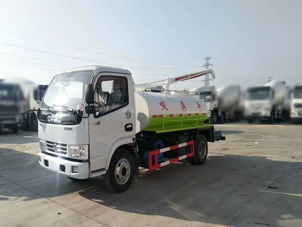 DFAC Dongfeng 10000 Liters Cummins Fecal Suction Truck for Sales