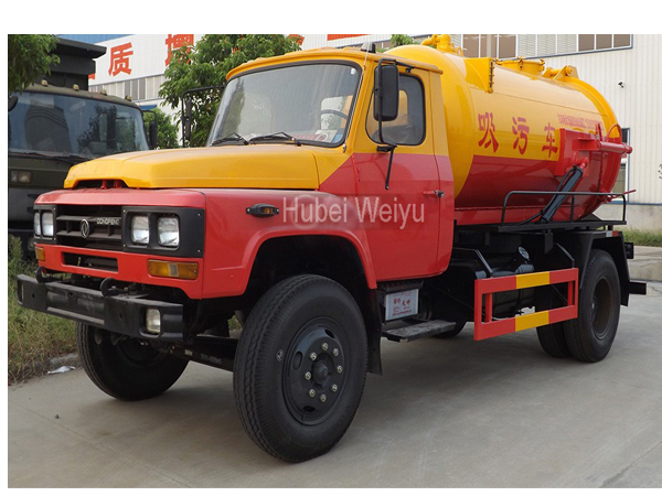 6.3cbm Dongfeng DFAC Sewer Suction Trucks for Sale
