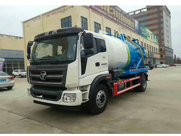 Foton 8000 Liters Suction Vacuum Sewer VAC 6 Wheel Trucks For Sales