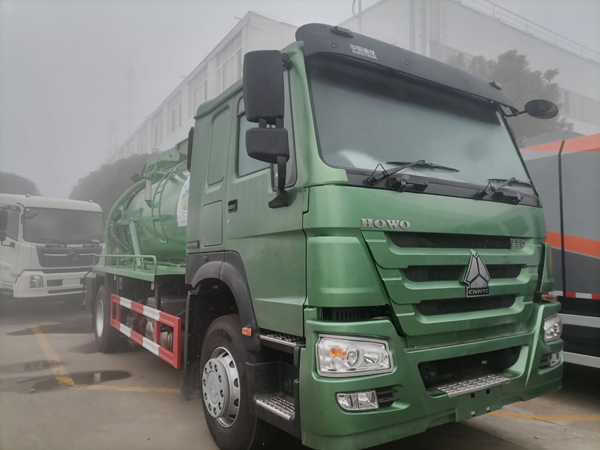 Sinotruck howo 10cbm Sewage Suction Truck Jetting Truck 