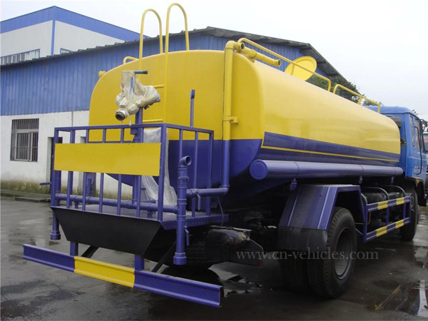 8000l carbon steel tank dongfeng water road sprinkler truck for sale 