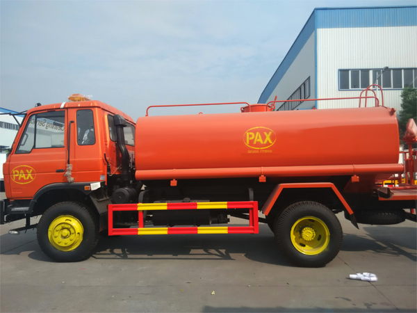 Chengli Speical Automobile 2 unit Dongfeng water Sprinkler truck 10000Liters with Cummins Engine We ship to our customer in PAX cleaning service company in Timor leste