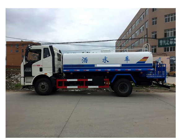 FAW 12cbm Truck Mounted Water Tank with 140HP Euro 5 Engine Sale in Dubai