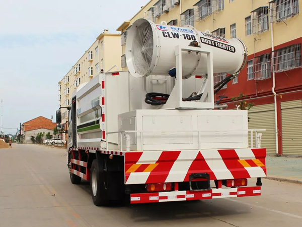 Dongfeng dfac 10000liters 10cbm capacity 50m Cannon City Disinfectant Truck with Cummis Engine