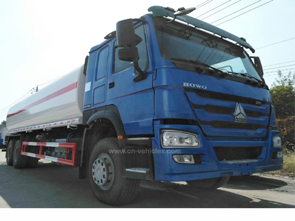 371HP Sinotruck HOWO 24000 Liters Water Tanker Truck for Sales