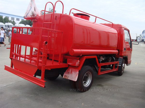 RHD diesel mini 4000liter forland water tank truck 4m3