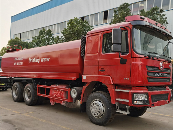 Factory sale 20000 liters china f3000 6x4 shacman Drinking Water Tank Vehicles Price