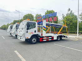 FAW Double Deck Single Car Rollback Hauler Carrier Truck