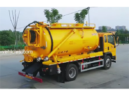 HOWO Vacuum Fecal Suction Jetting Truck