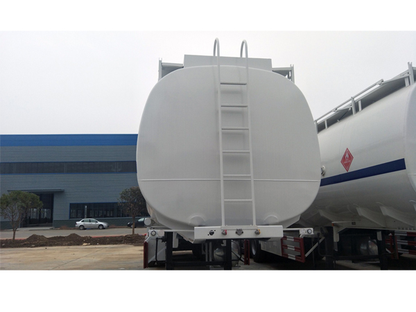 51 Cubic Meter 3 Axle Fuel Oil Tanks Trailer