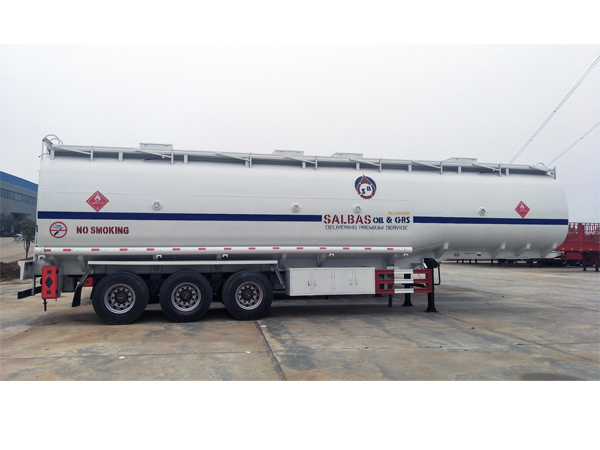 51 Cubic Meter 3 Axle Fuel Oil Tanks Trailer