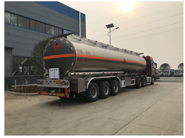 Dongfeng DFAC 46cbm 31 Tons Diesel Oil Aluminum Alloy Tanker Truck For Sales