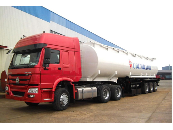 48,000liters Fuel Haulage Fuel Delivery Truck Oil Tank Semi Trailer With Vapor Recovery