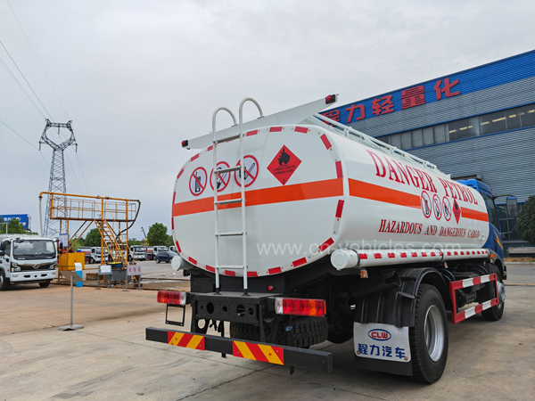 FAW 12cbm 4X2 Fuel Dispenser Tanker Petrol Oil Diesel Delivery and Refueling Tank Truck