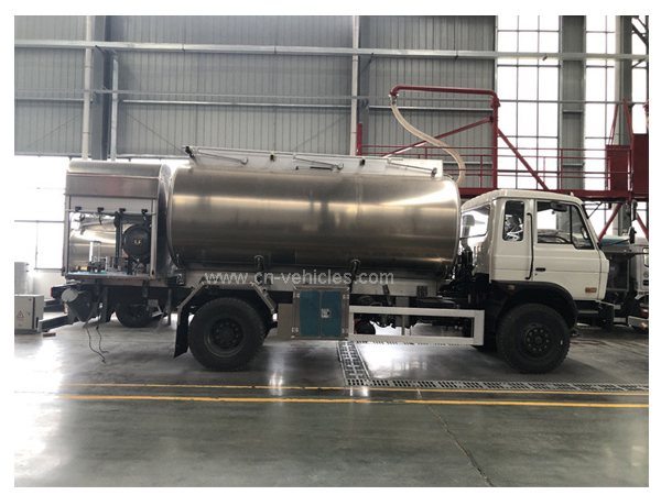 8 Tons 10cbm Dongfeng DFAC Fuel Delivery Tank Truck For Helicopter Aviation