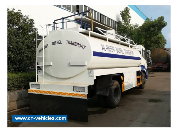 Dongfeng 6 Wheels KINGRUN 15000 Liter Refueler Truck For Sales
