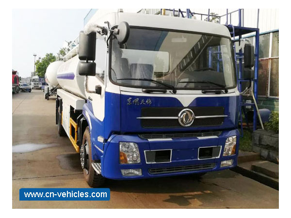 Dongfeng 6 Wheels KINGRUN 15000 Liter Refueler Truck For Sales